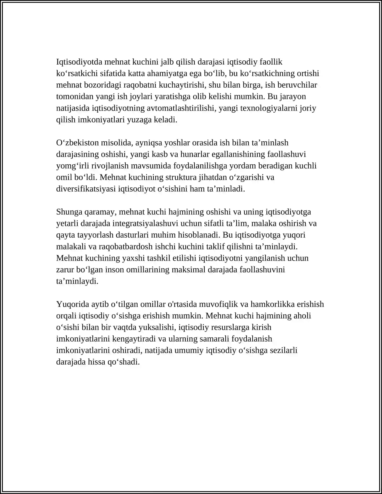IQTISODIY O‘SISHNI EKSTENSIV OMILLARI 4