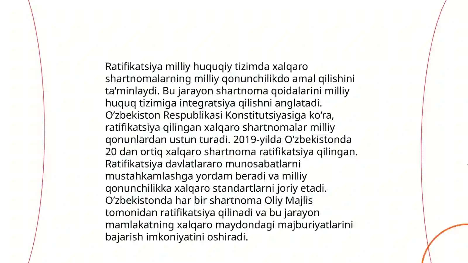 Korrupsiyaga qarshi kurash bo’yicha xalqaro qonunlar va qarorlarning O’zbekistonda ratifikatsiya qilishning ahamiyati, iqtisodiy-siyosiy va ijtimoiy huquqiy mexanizmlari 4