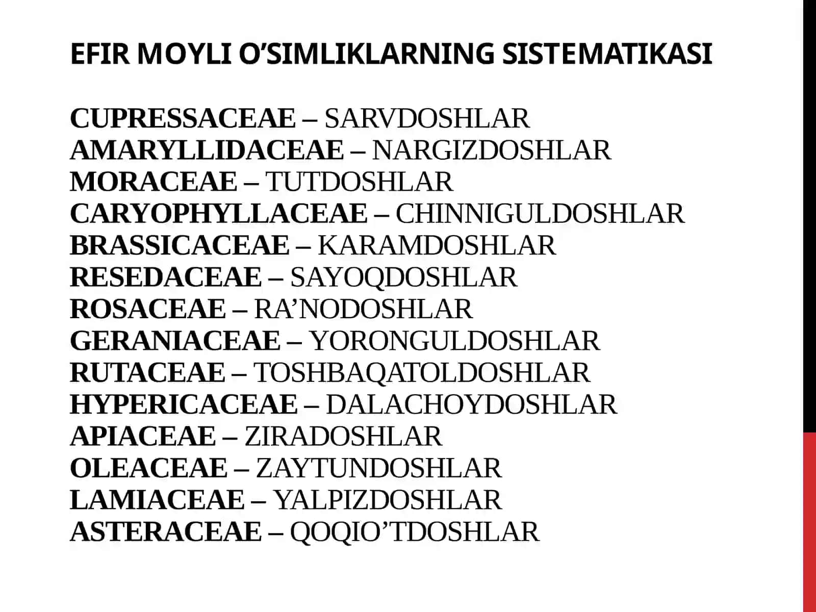 Efir mоylio’simliklarningbiologiyasi va ualarning tabiatdagi ahamiyati 4