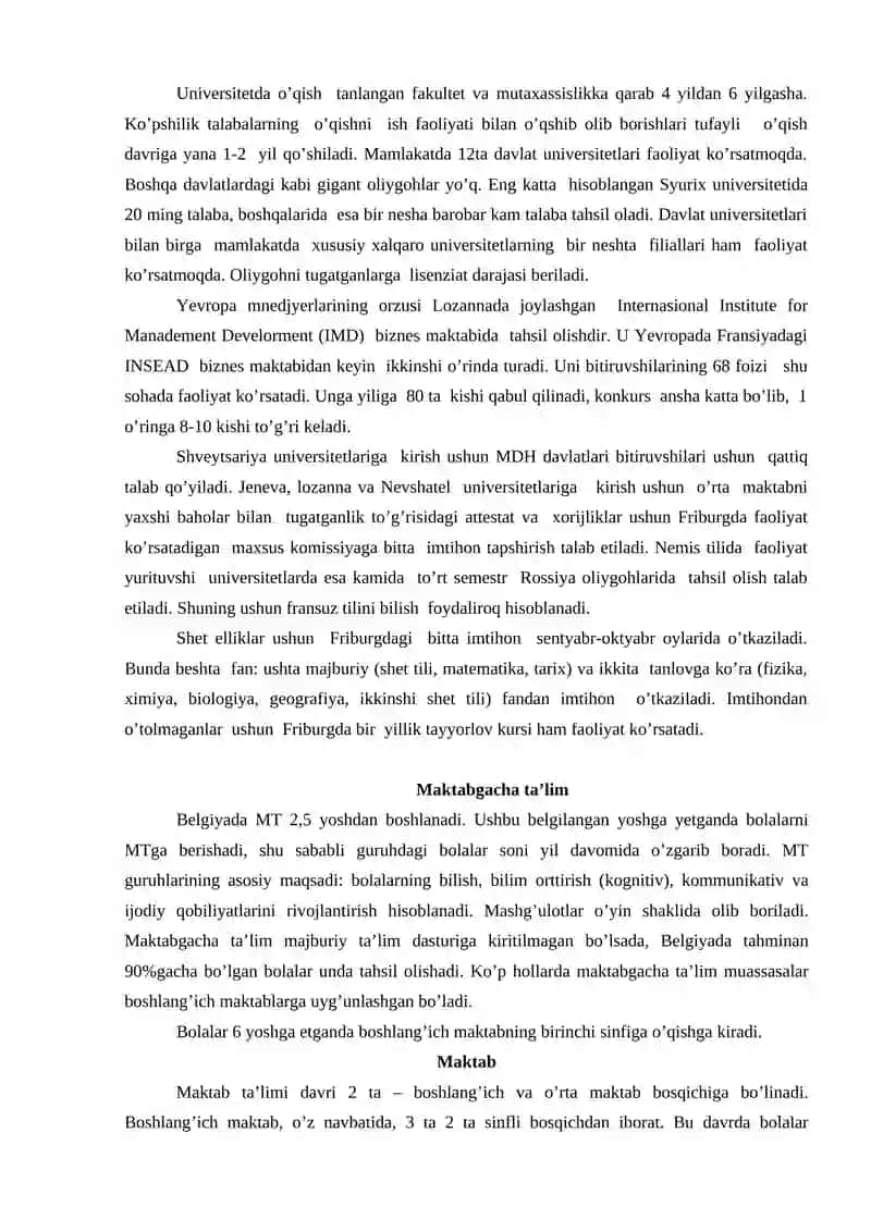 Iqtisodiy rivojlangan davlatlarda ta`lim  tizimi 4