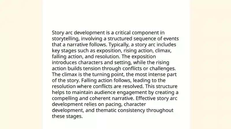 Analysis of story based approach 4