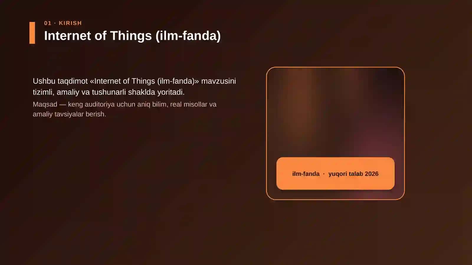 Internet of Things (ilm-fanda) 4