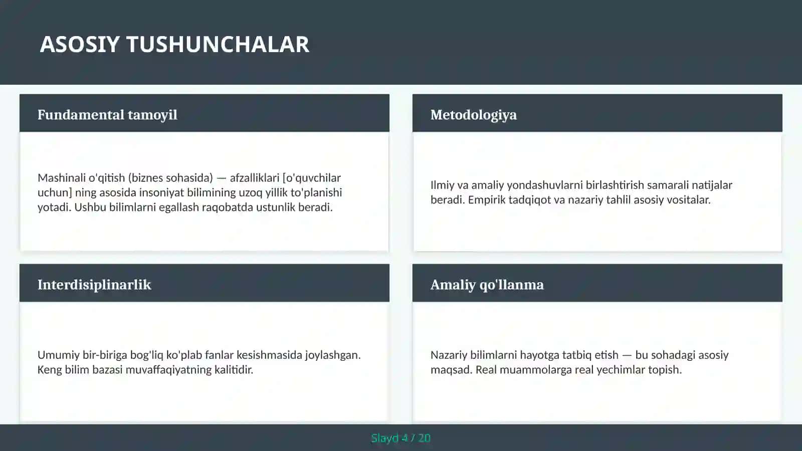 Mashinali o'qitish (biznes sohasida) — afzalliklari [o'quvchilar uchun] 4
