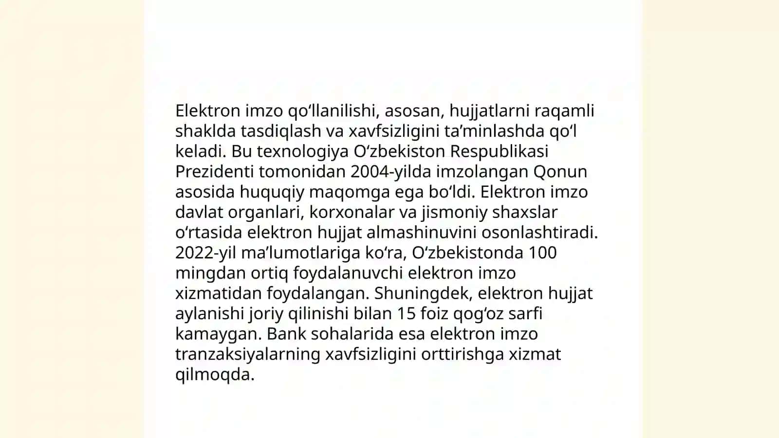 Dorixonada elektron hujjat yuritish bo‘yicha qabul qilingan me’yoriy hujjatlar 4