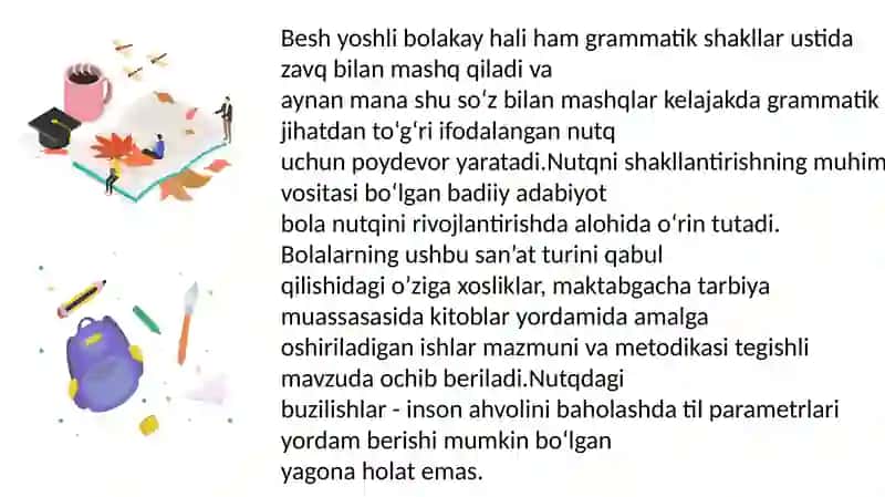 Bolalar nutqi va uning o'ziga xos xususiyatlari 4