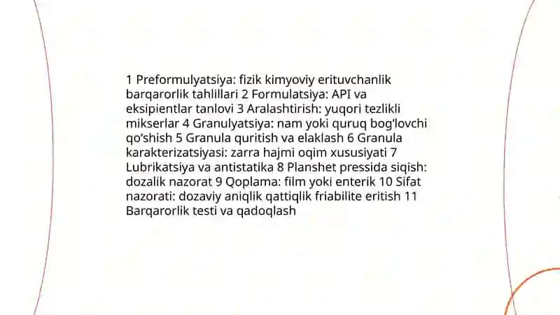 Sanoat miqyosida ishlab chiqariladigan dori vositalari, turlari va shakllari 4