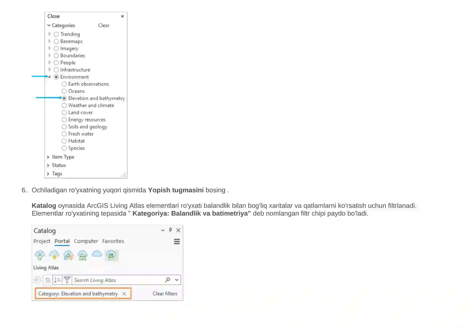 ArcGIS Pro dasturi 4