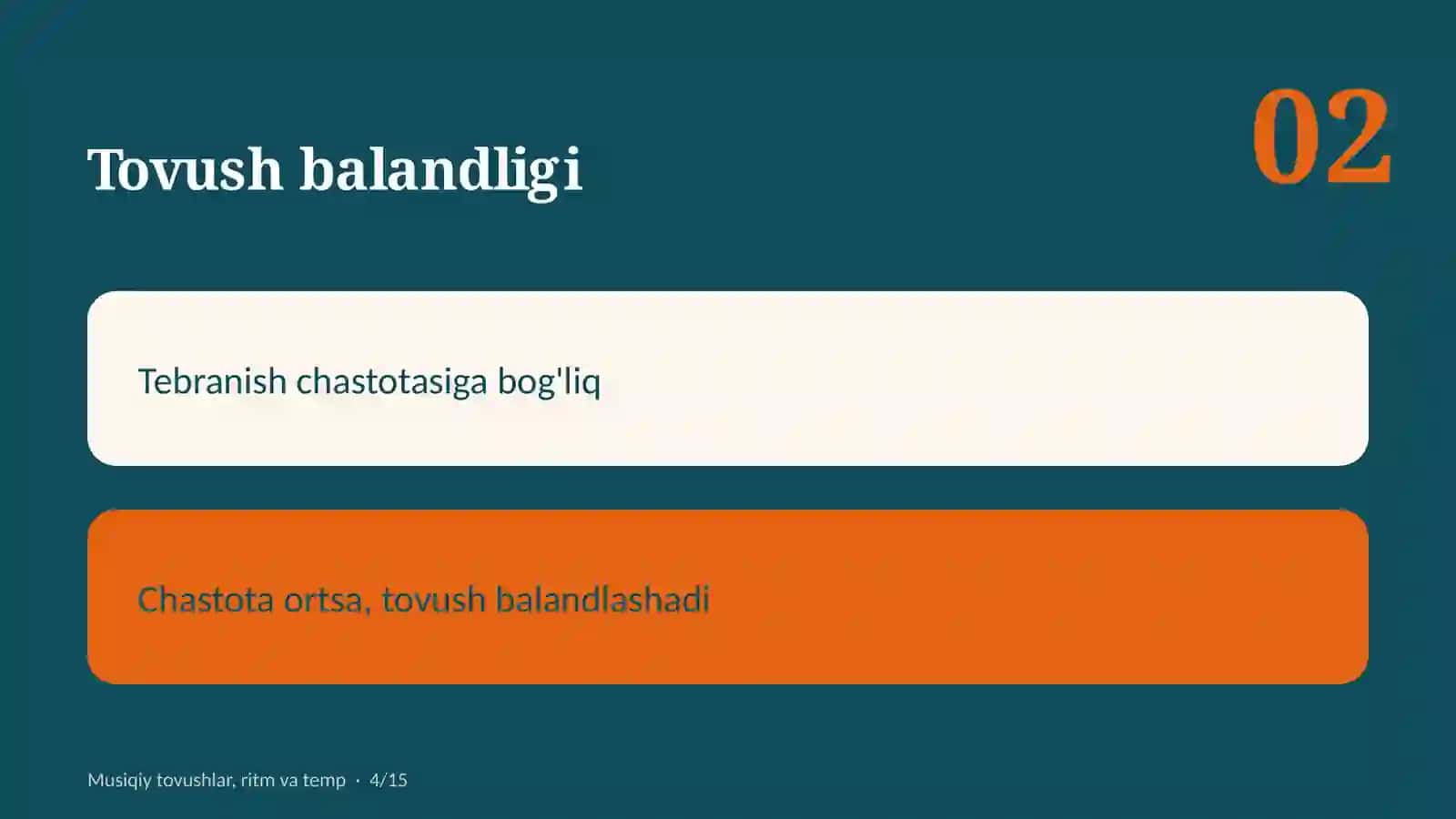 MUSIQA TAQDIMOTI 4