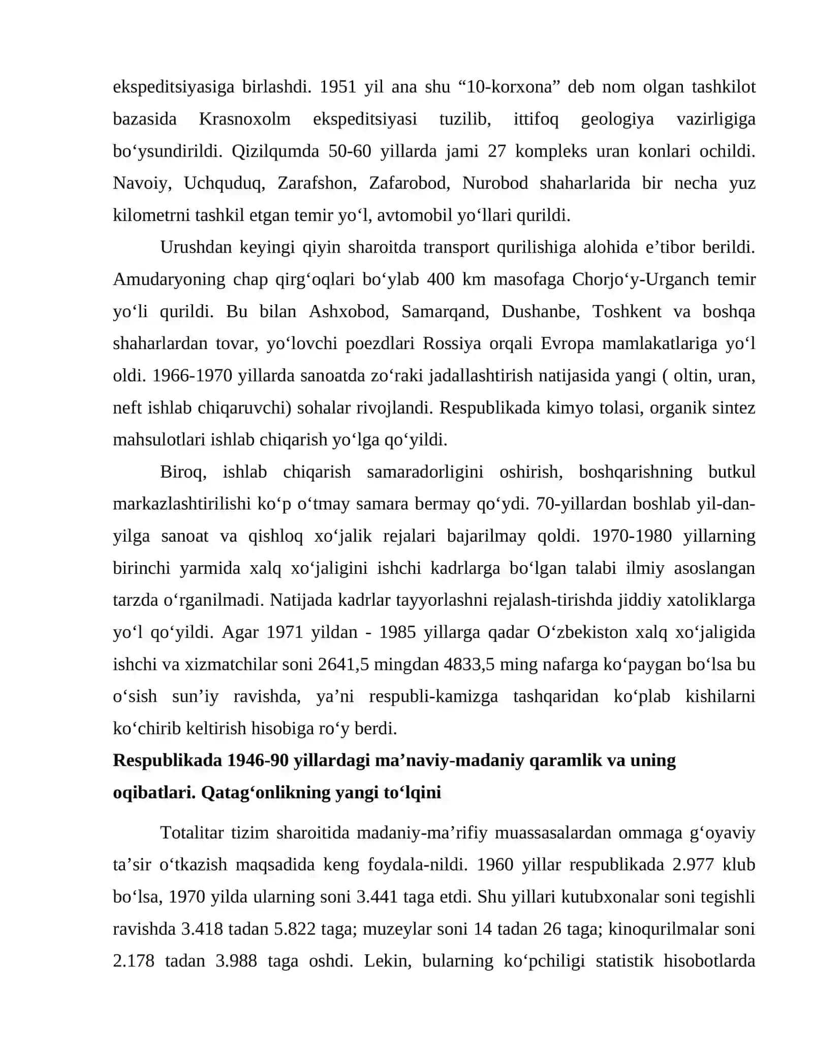 Iqtisodiy va maʼnaviy qaramlikning oqibatlari 4