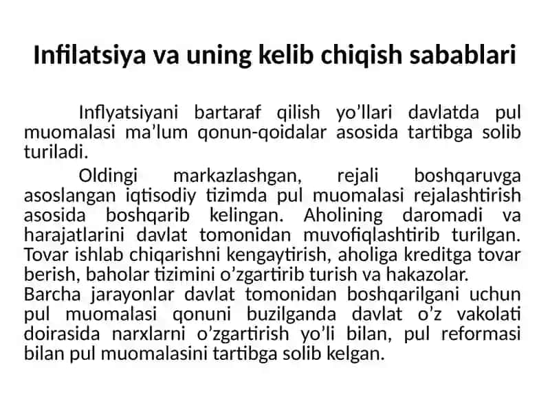 infilatsiyaga qarshi siyosat 4