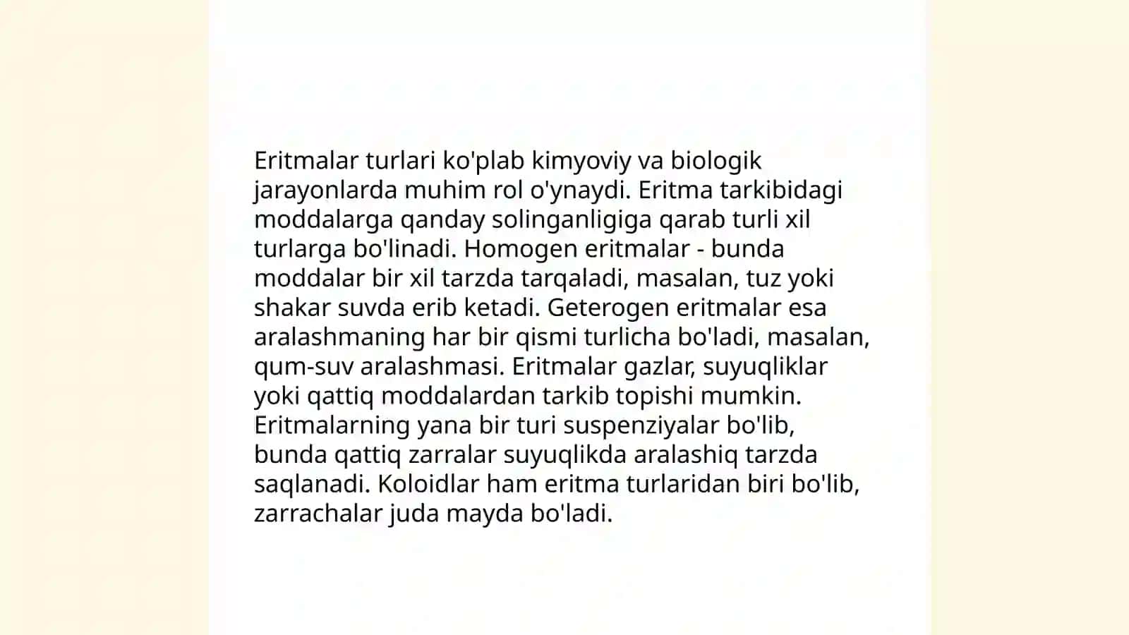 Eritma va uning xossalari 4