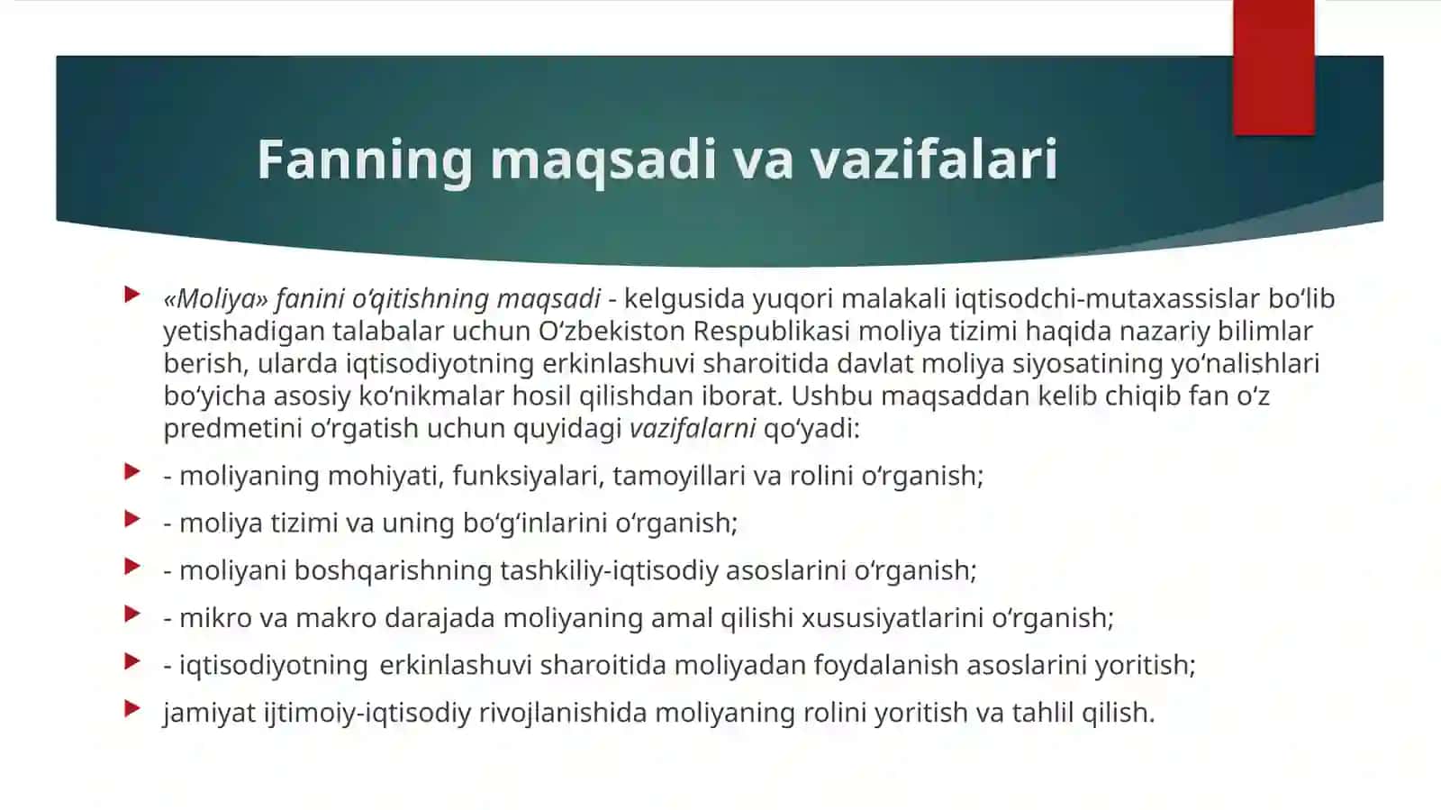 Moliyaning mohiyati va funksiyalari. Moliyaviy nazariyalar 4