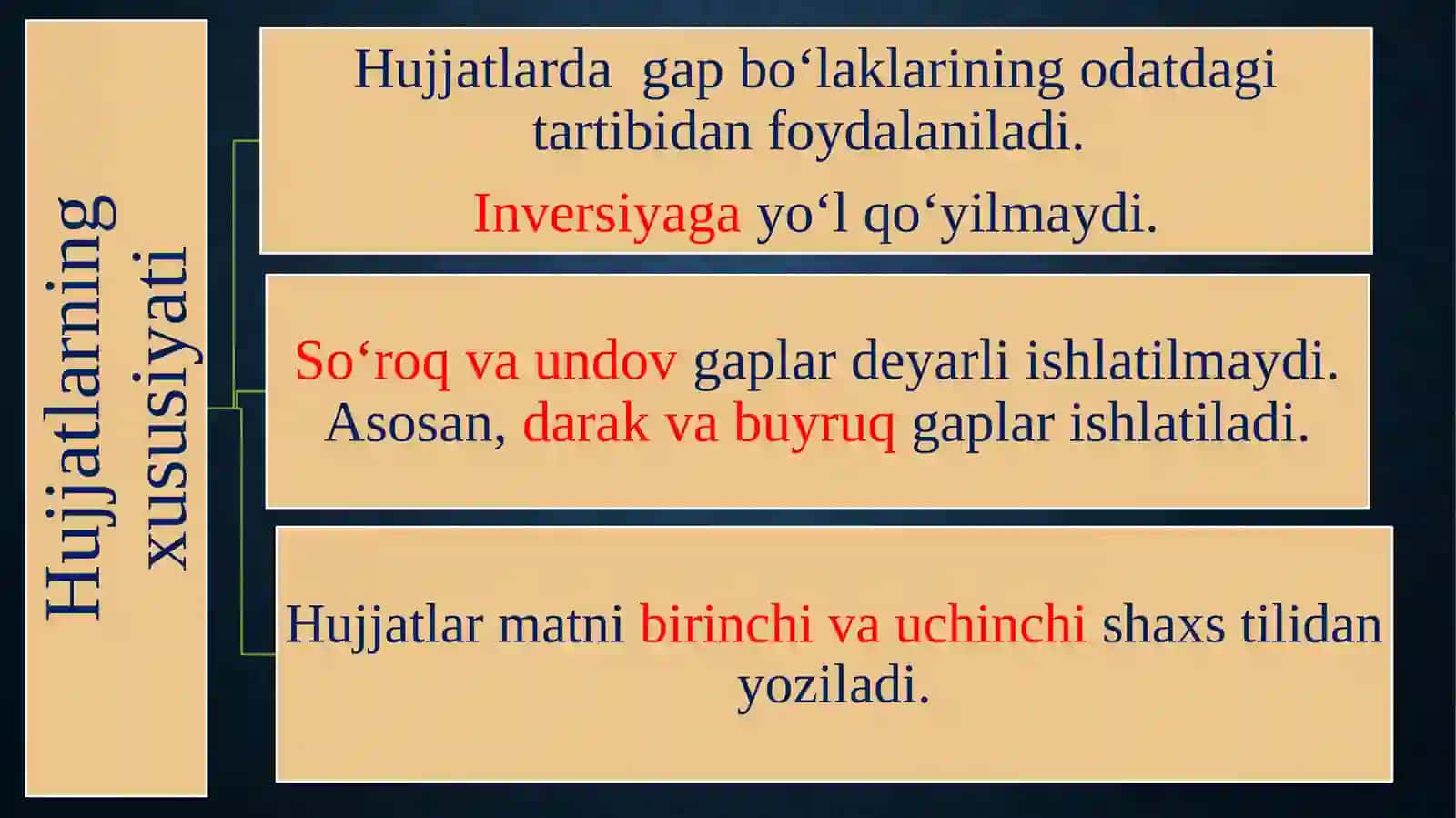 Hujjatlarning tasniflanishi mavzusidagi ajoyib prezentatsiya 4