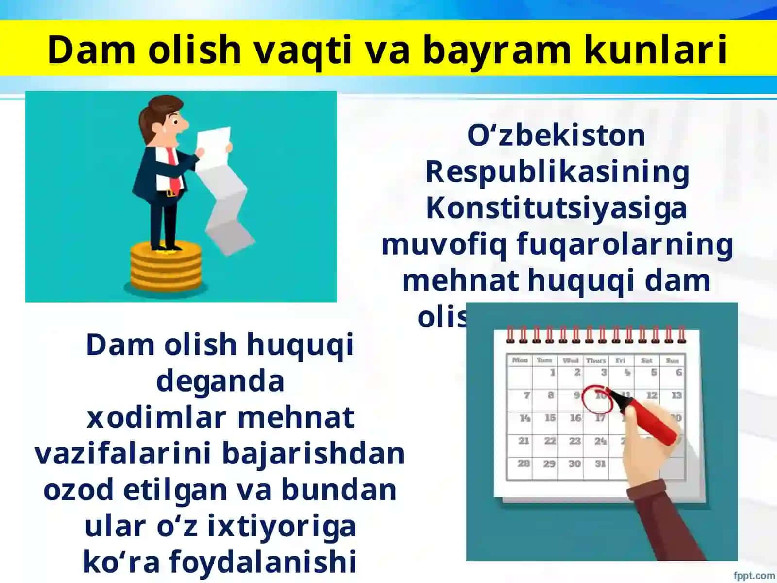 Ishvaqtivadamolishvaqti.Mehnatshartnomasini o‘zgartirish va bekorqilish 4