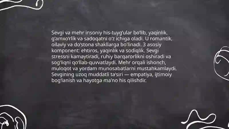 Baxt va mamnuniyat 4