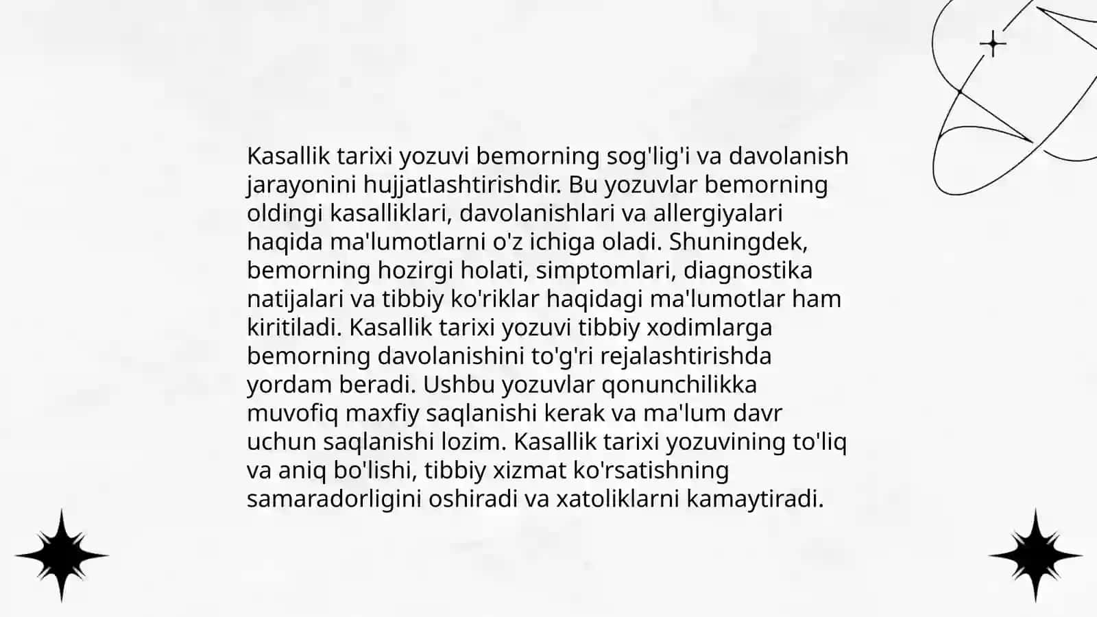 Tibbiy Hujjatlar 4