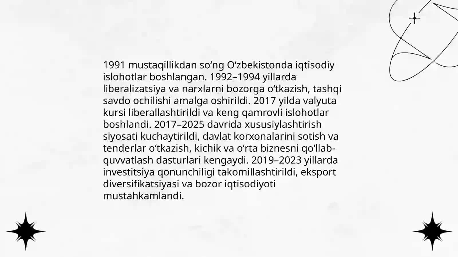 1991-2025-yillarda O‘zbekiston va jahon davlatlari taraqqiyoti 4