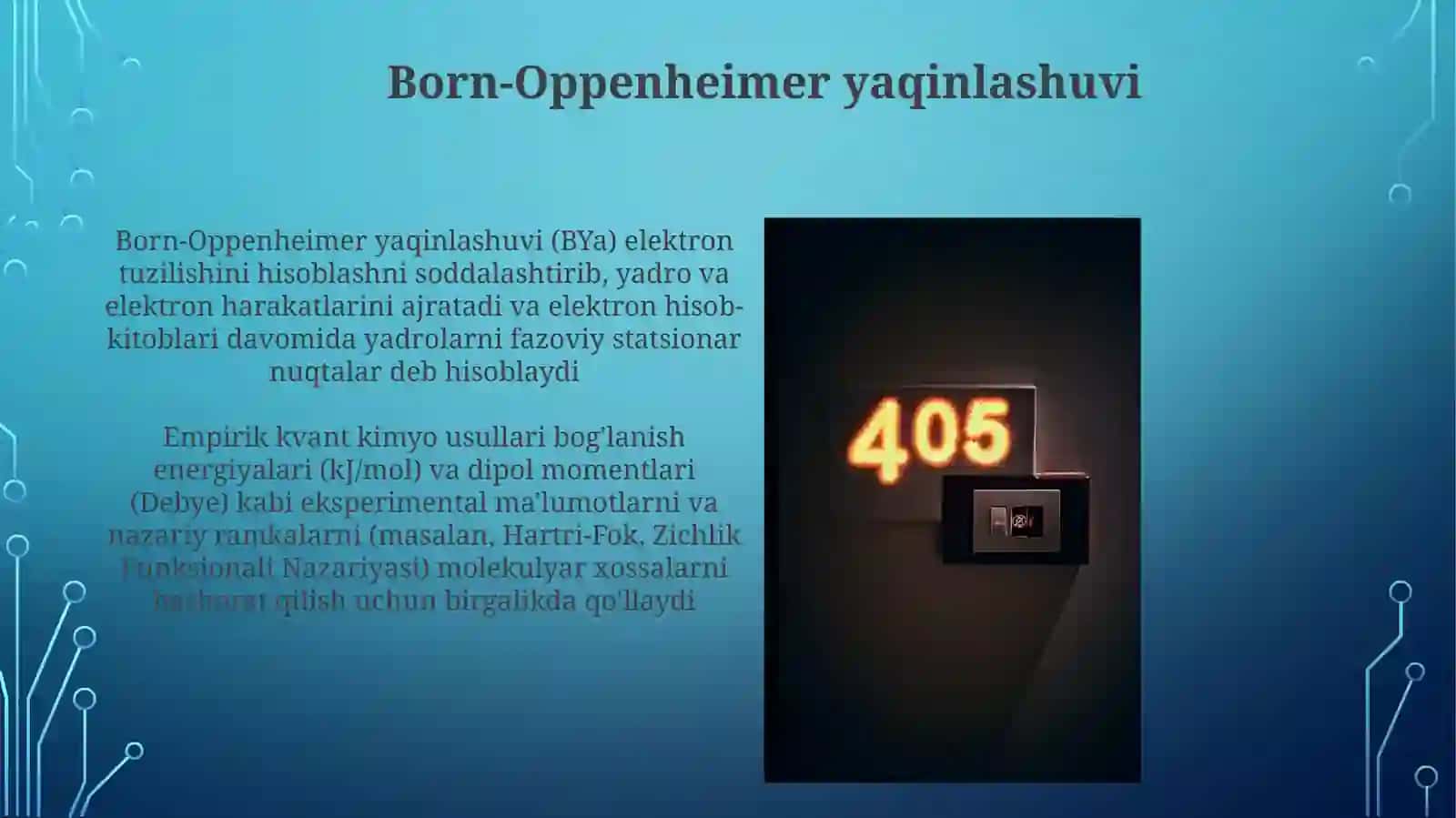 Emperikkvantkimyoviyhisoblashuslubi 4