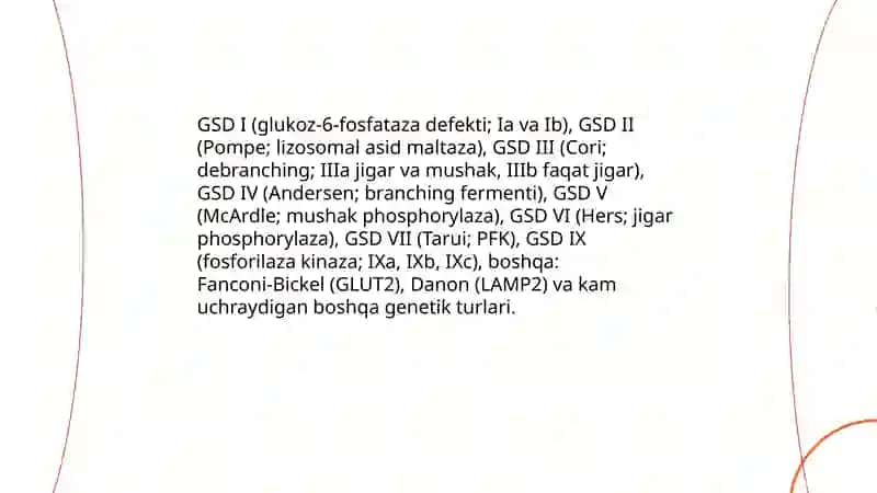 Glikogen kasalliklari 4