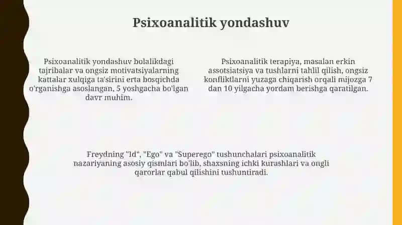 Psixologiya maktablari.Psixologiya tadqiqot metodlari 4