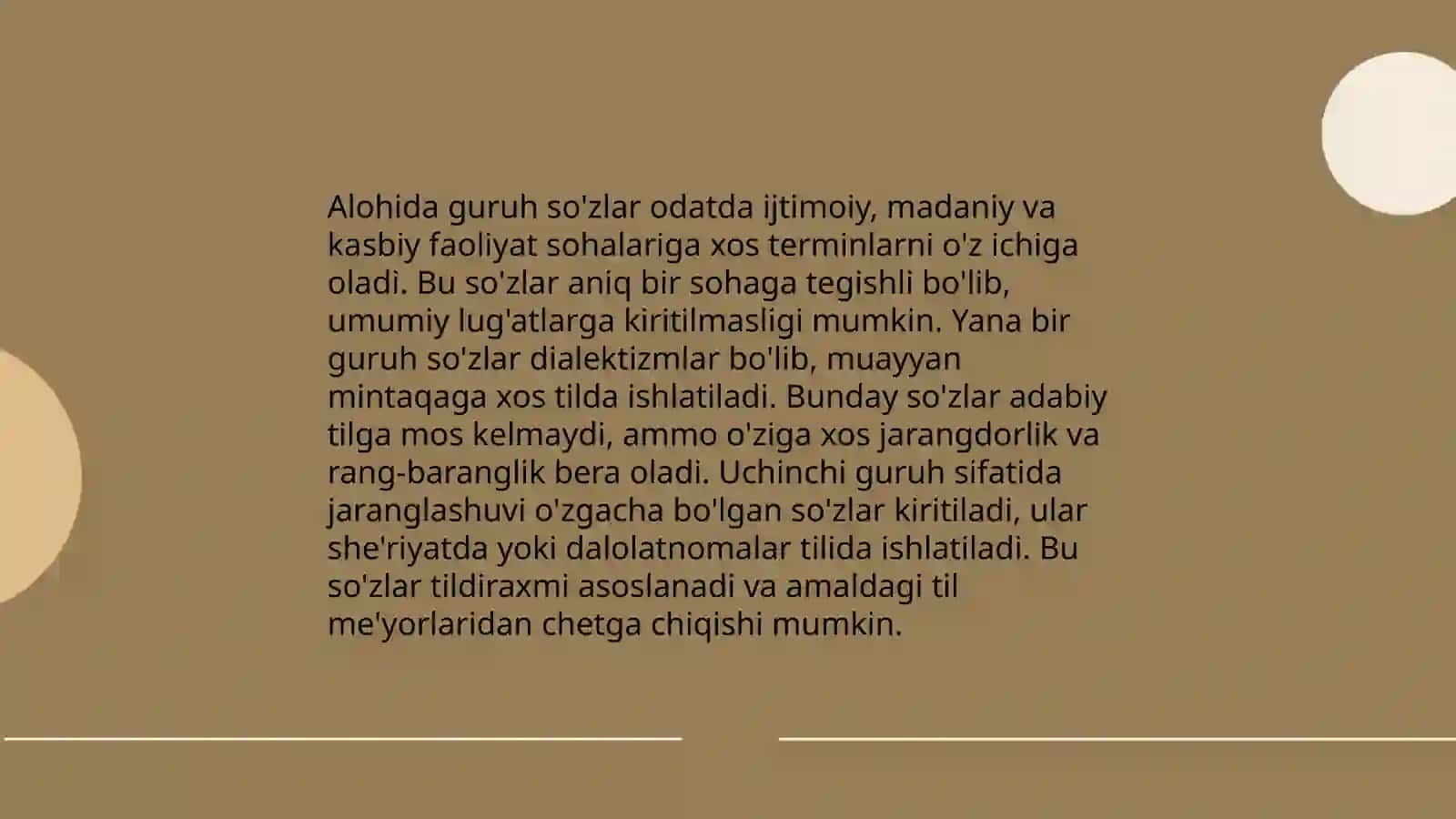 Alohida guruh so'zlar 4