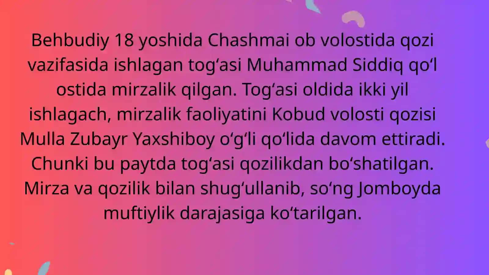 Mahmudxoʻja Behbudiy 4