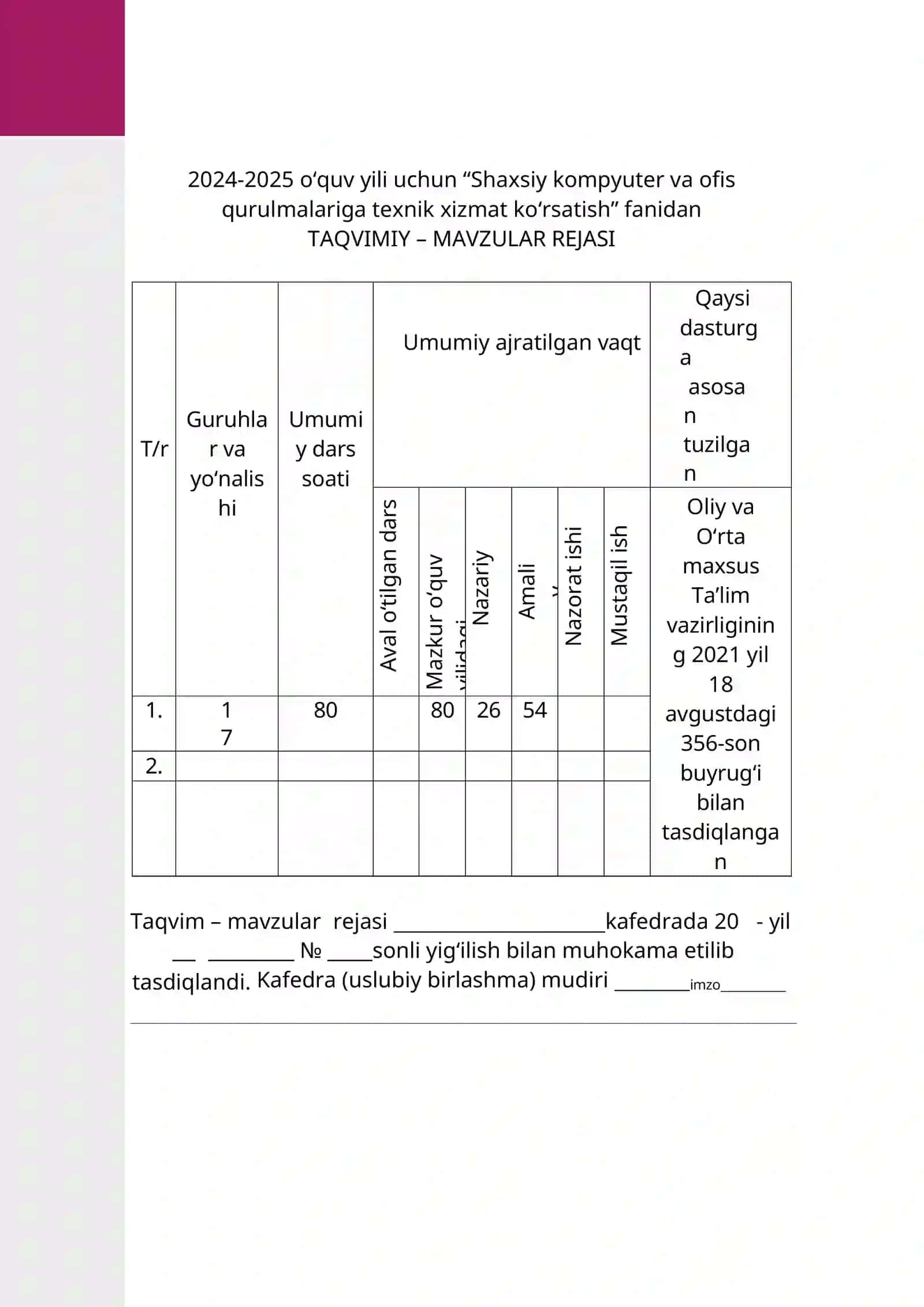 Shaxsiy kompyuter va ofis qurulmalariga texnik xizmat ko‘rsatish 4