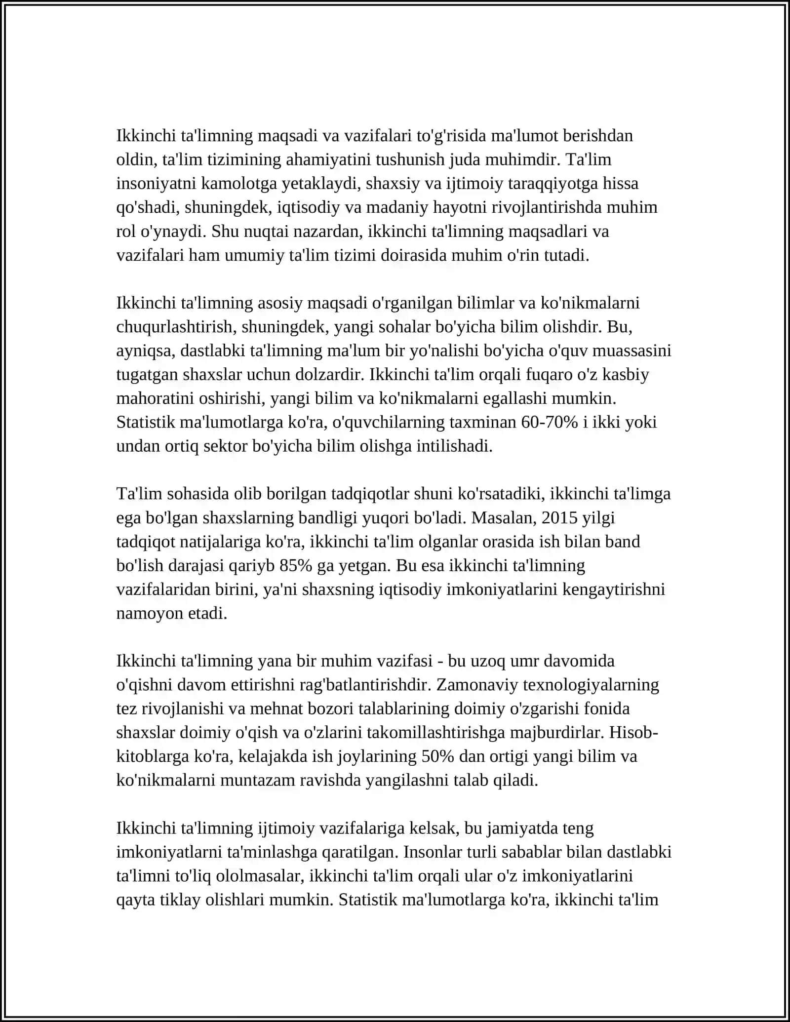 PEDAGOGIKA FANINING MAQSAD VA VAZIFALARI 4