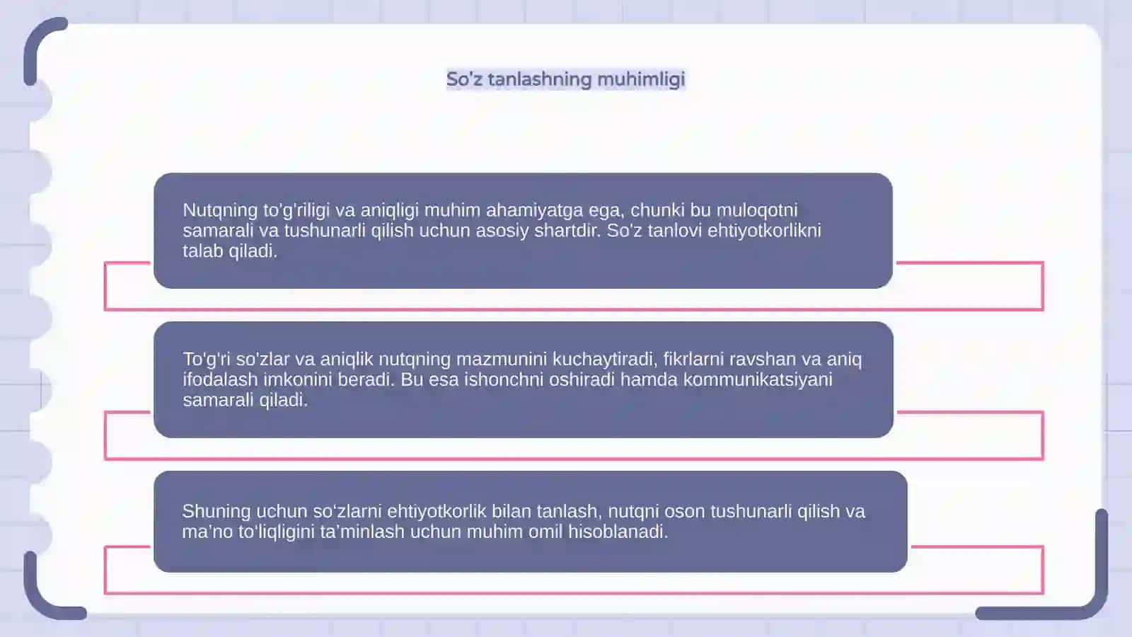 Nutqining to'g'riligi va aniqligi 4