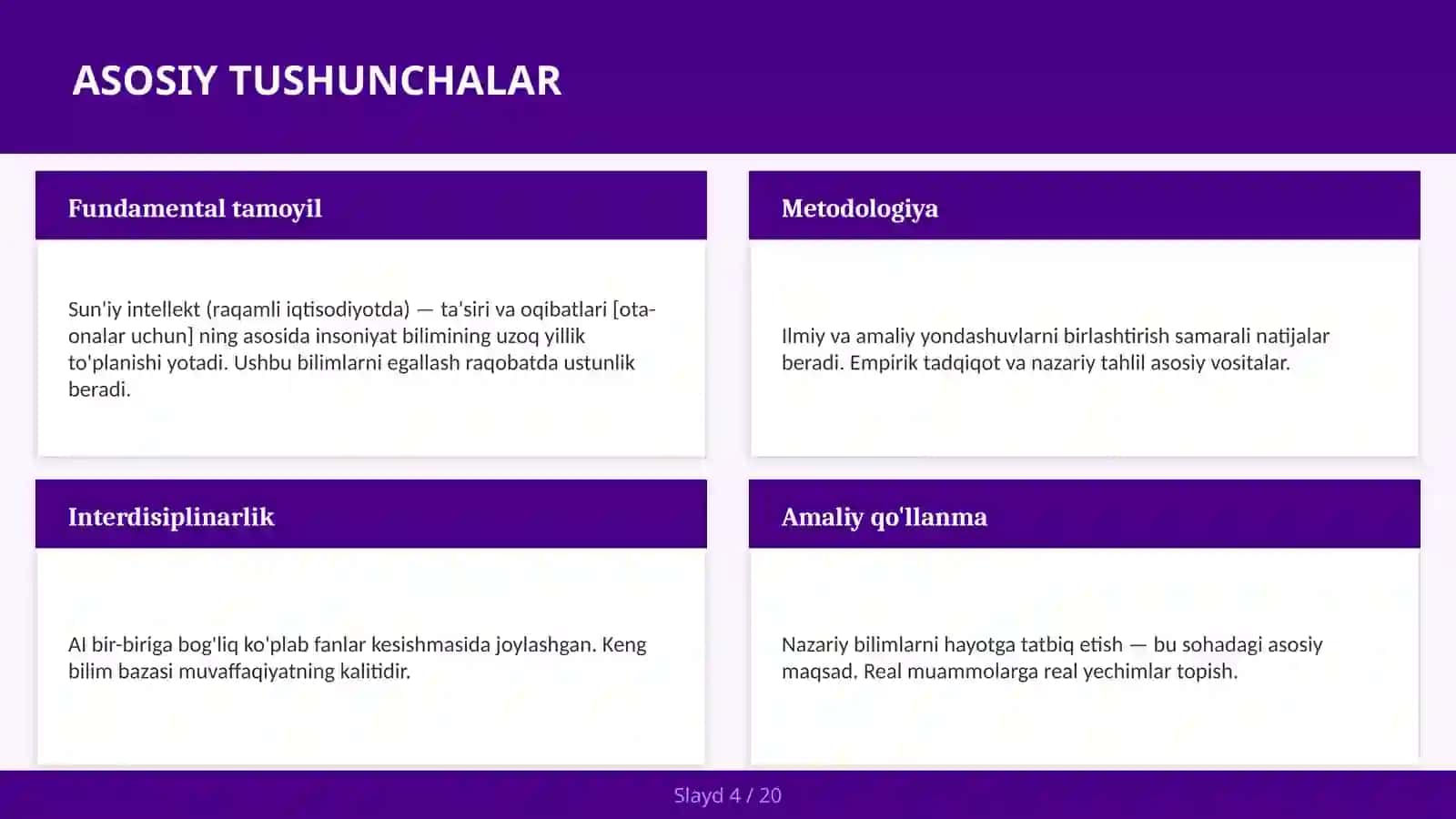 Sun'iy intellekt (raqamli iqtisodiyotda) — ta'siri va oqibatlari [ota-onalar uchun] 4