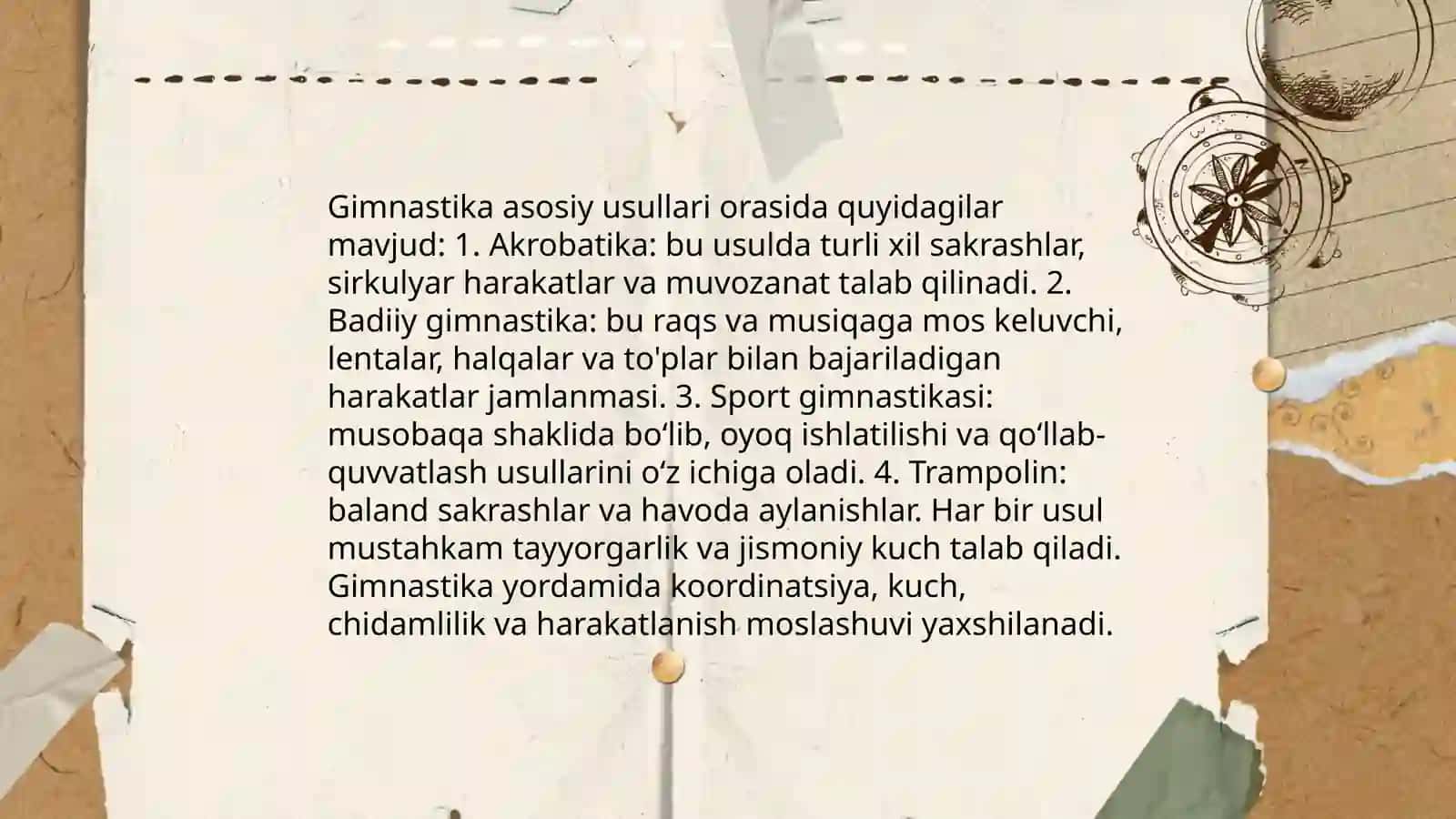 Gimnastika va saf mashqlari 4