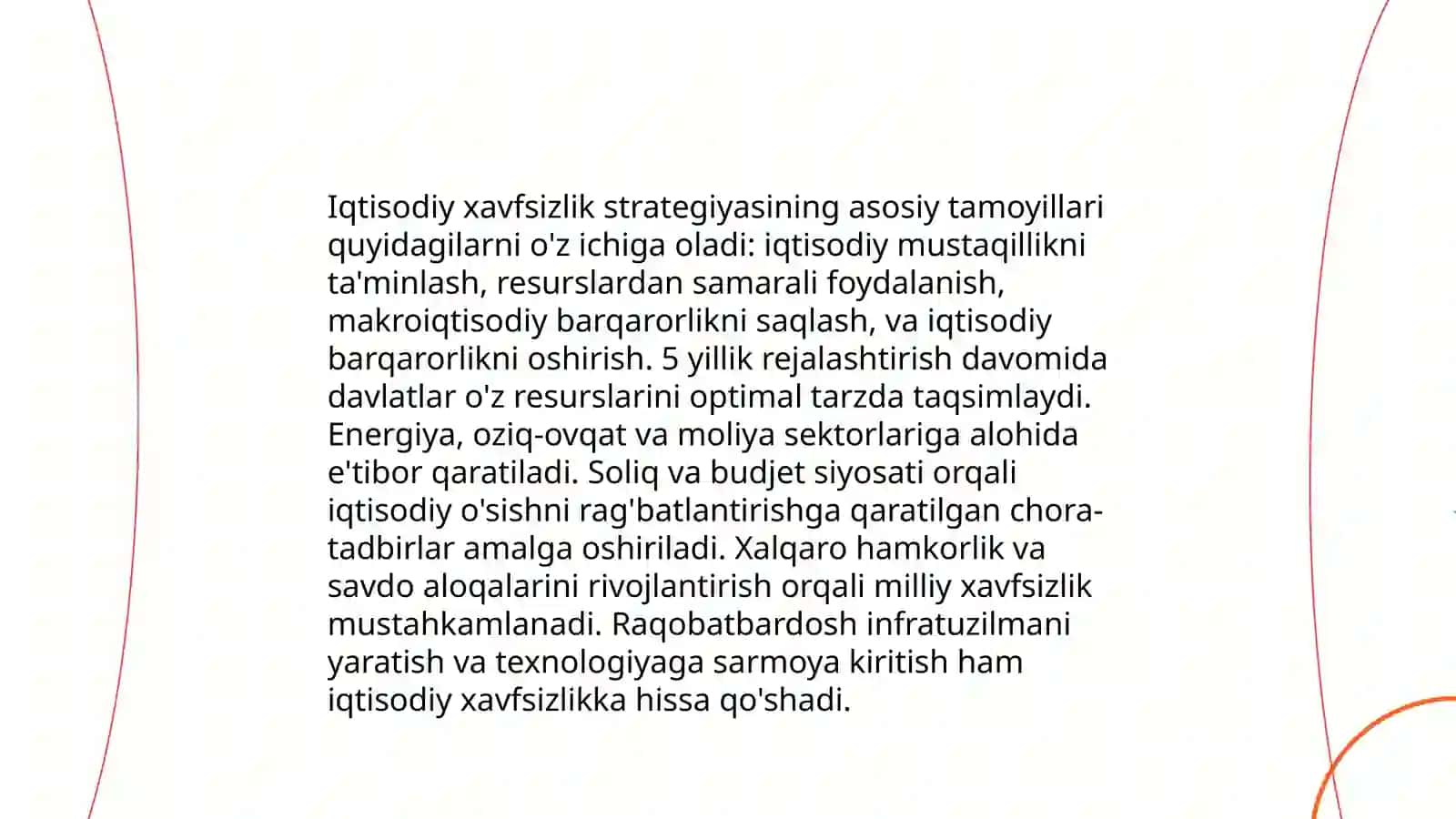 Iqtisodiy xavsizlik strategiyasida ijtimoiy siyosatning oʻrni 4