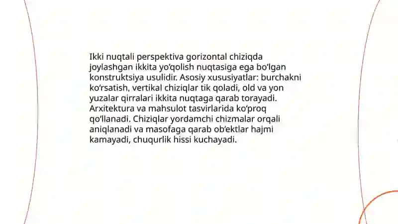 Perspektiva turlari 4