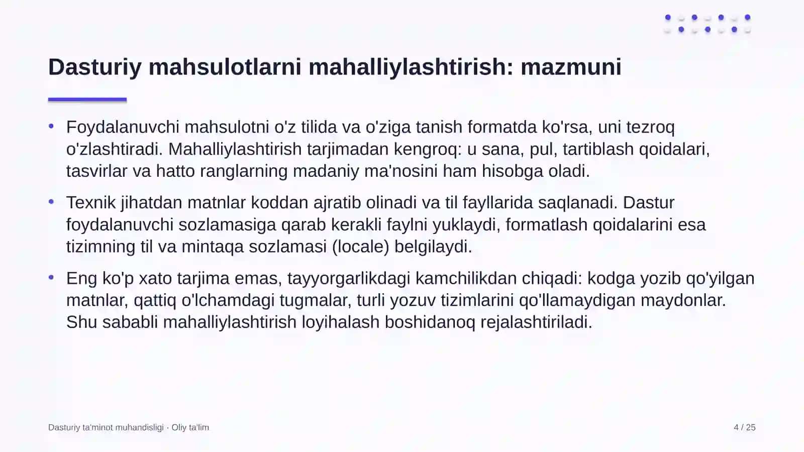 Davlat moliyaviy nazorati organlarida dasturiy mahsulotlarni mahalliylashtirish 4