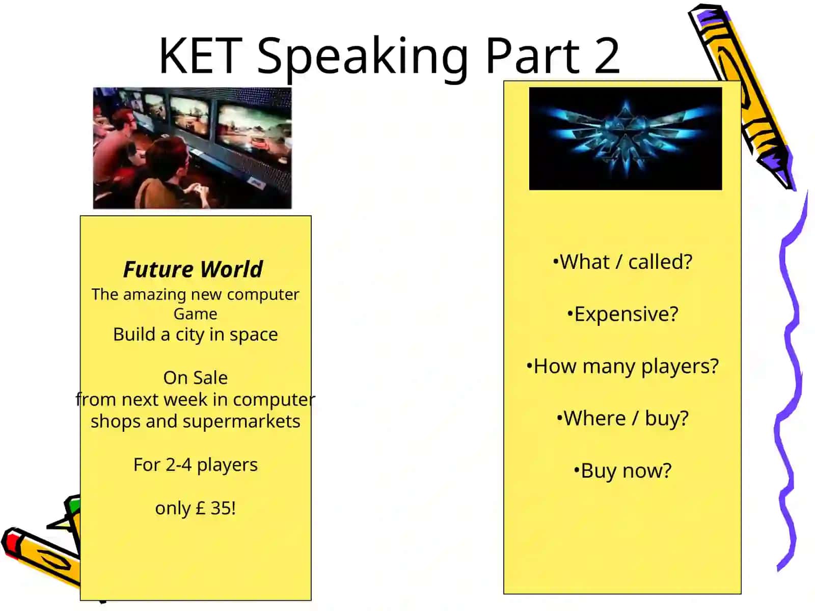KET Speaking Part 2 4