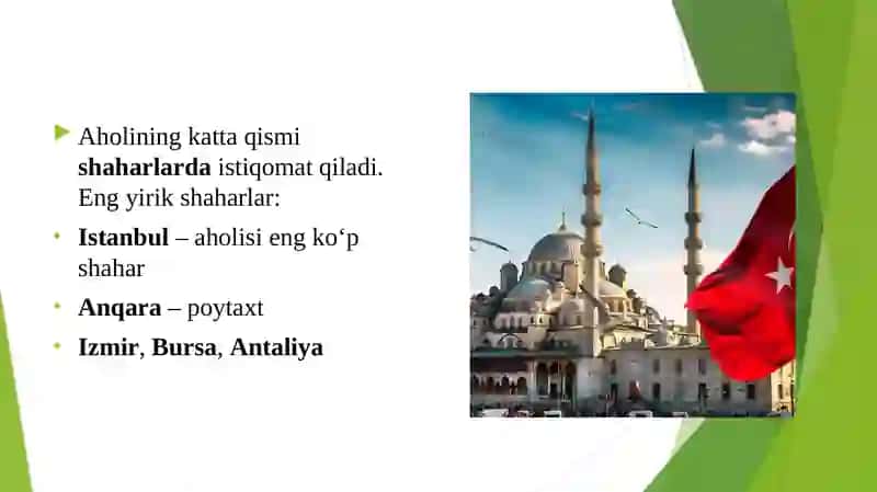 Turkiyaning aholisi haqida 4