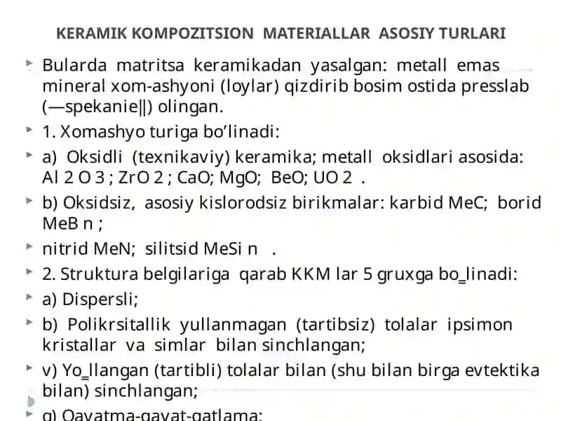 KERAMIK MATERIALLAR 4