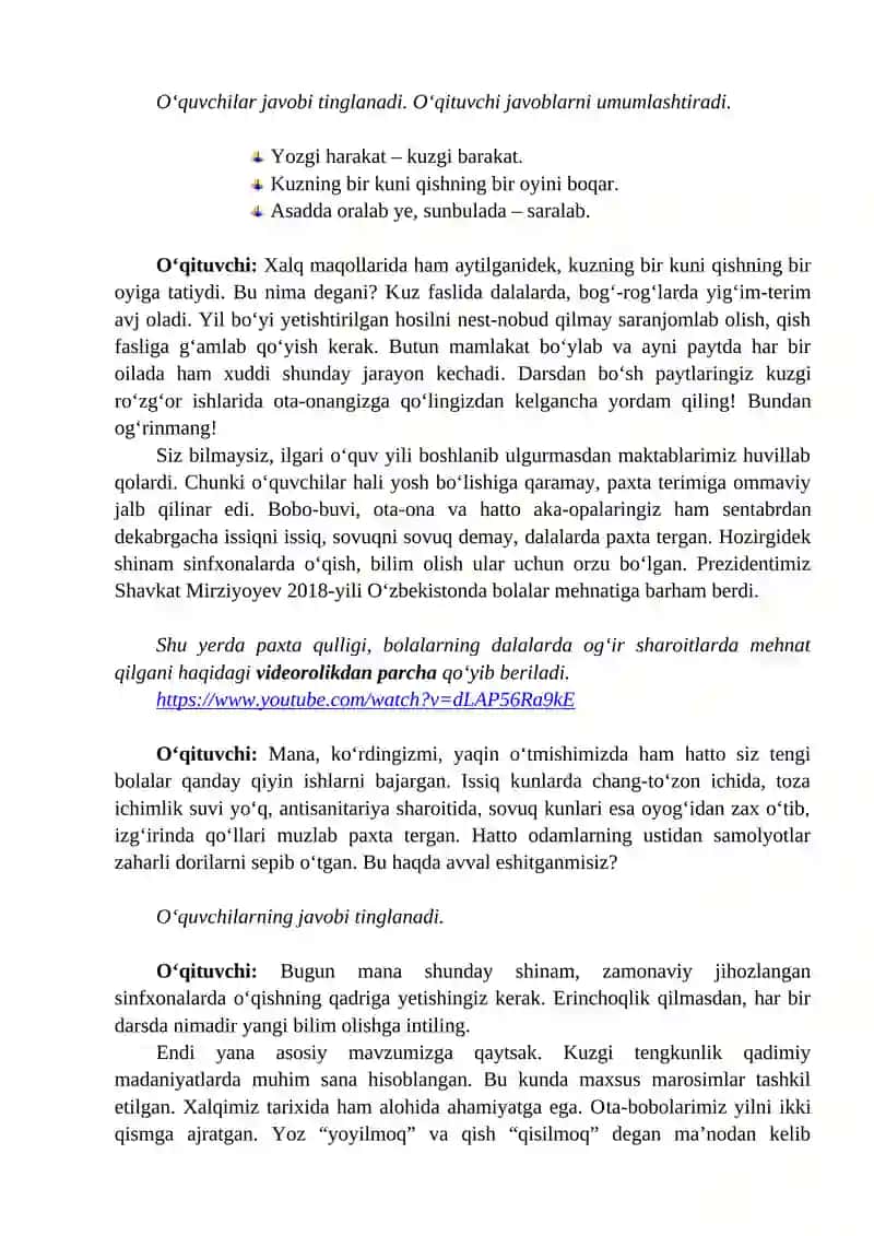 "O'ZLIKNI ANGLASH" darslari 4
