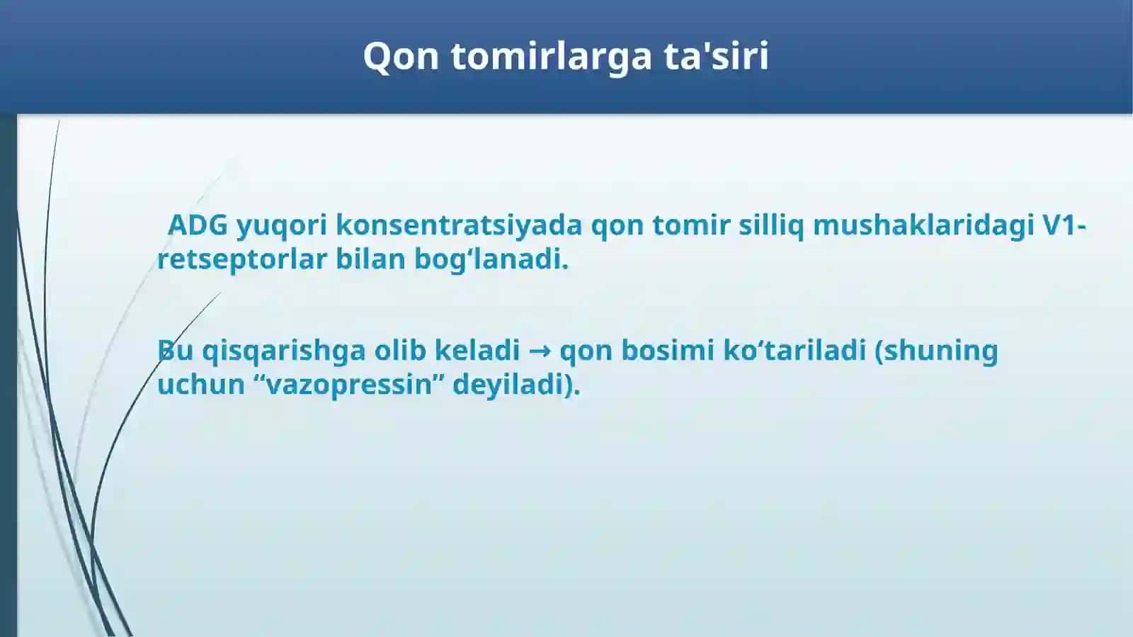 ADG Gormonining Vazifalari 4