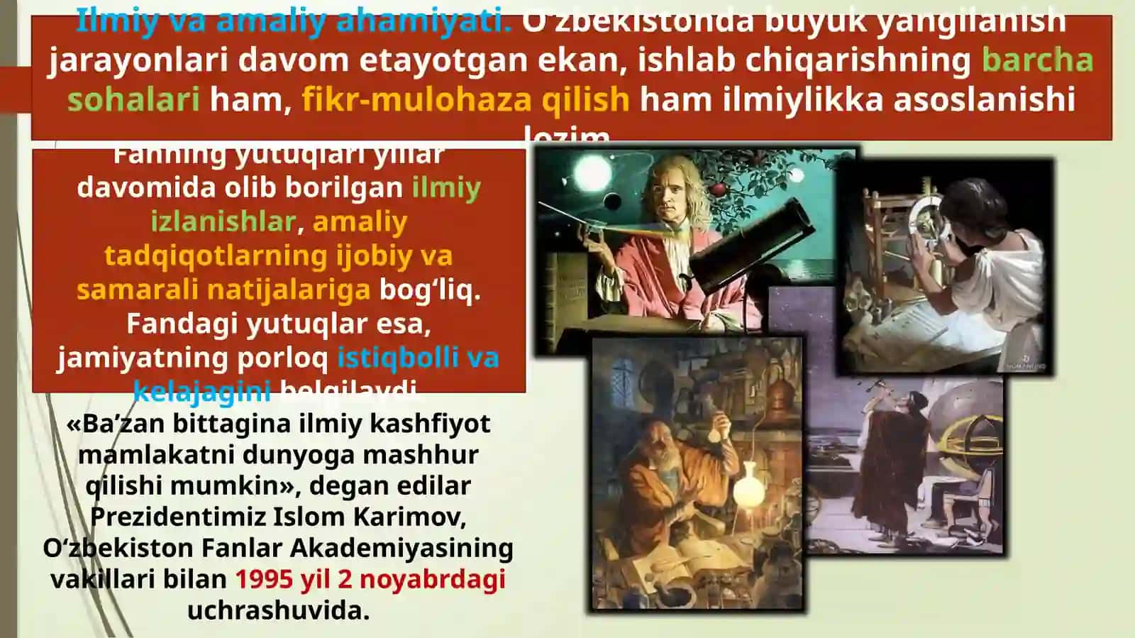 Fanning predmeti, tadqiqot doirasi, maqsadi va vazifalari 4
