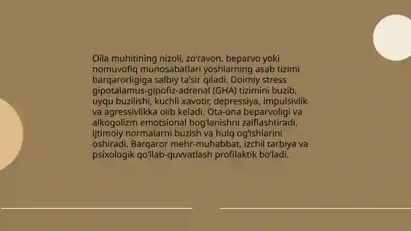 Asab tizmi barqarorligi 4