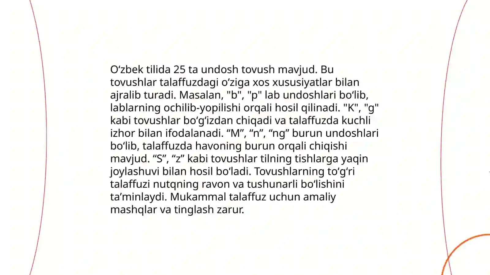 Orfografiya va orfoepiya tamoyillari boʻyicha mashqlar Kompleks-fonetik -orfoepik-orfografik tahlil 4