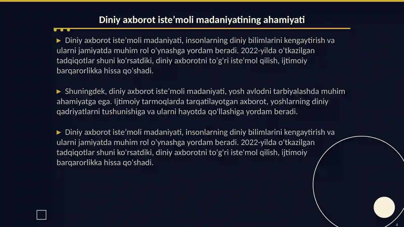 Ijtimoiy tarmoqlarda diniy axborot iste’moli madaniyatini tarbiyalashning zaruriyati 4
