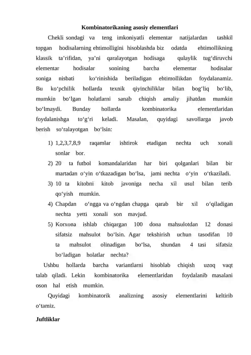 Nyuton binomi va unga turdosh bo’lgan formulalar 4