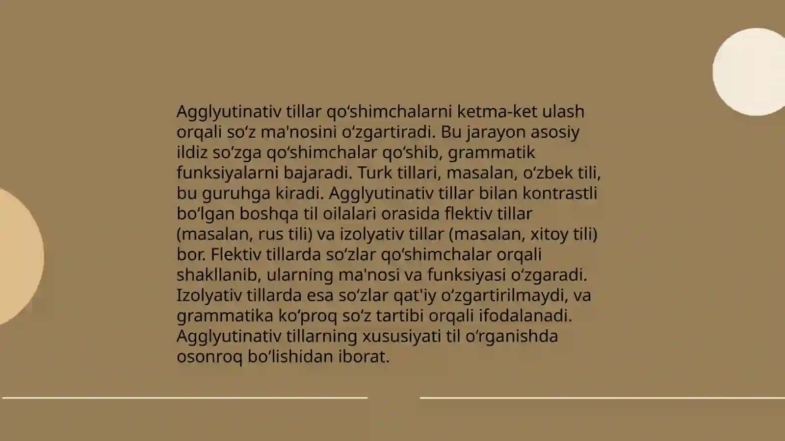 Turkiy tillarninng agglyutinativ tabiati 4