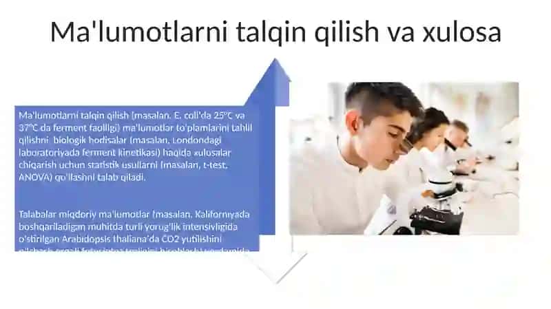 Oʻquvchilarda Biologik Tushunchalarni Shakllantirishda Mantiqiy Muammoli Metodlarni Qoʻllash 4