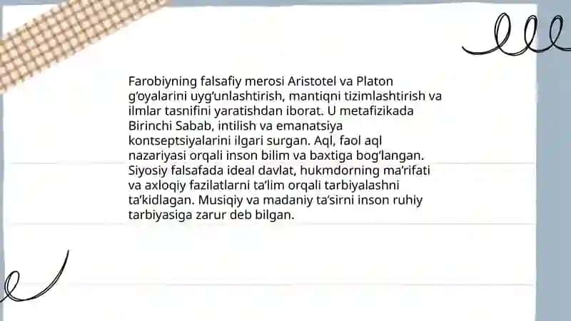 Abu Nasr Farobiy hayoti: manbalar va biografik muammolar 4
