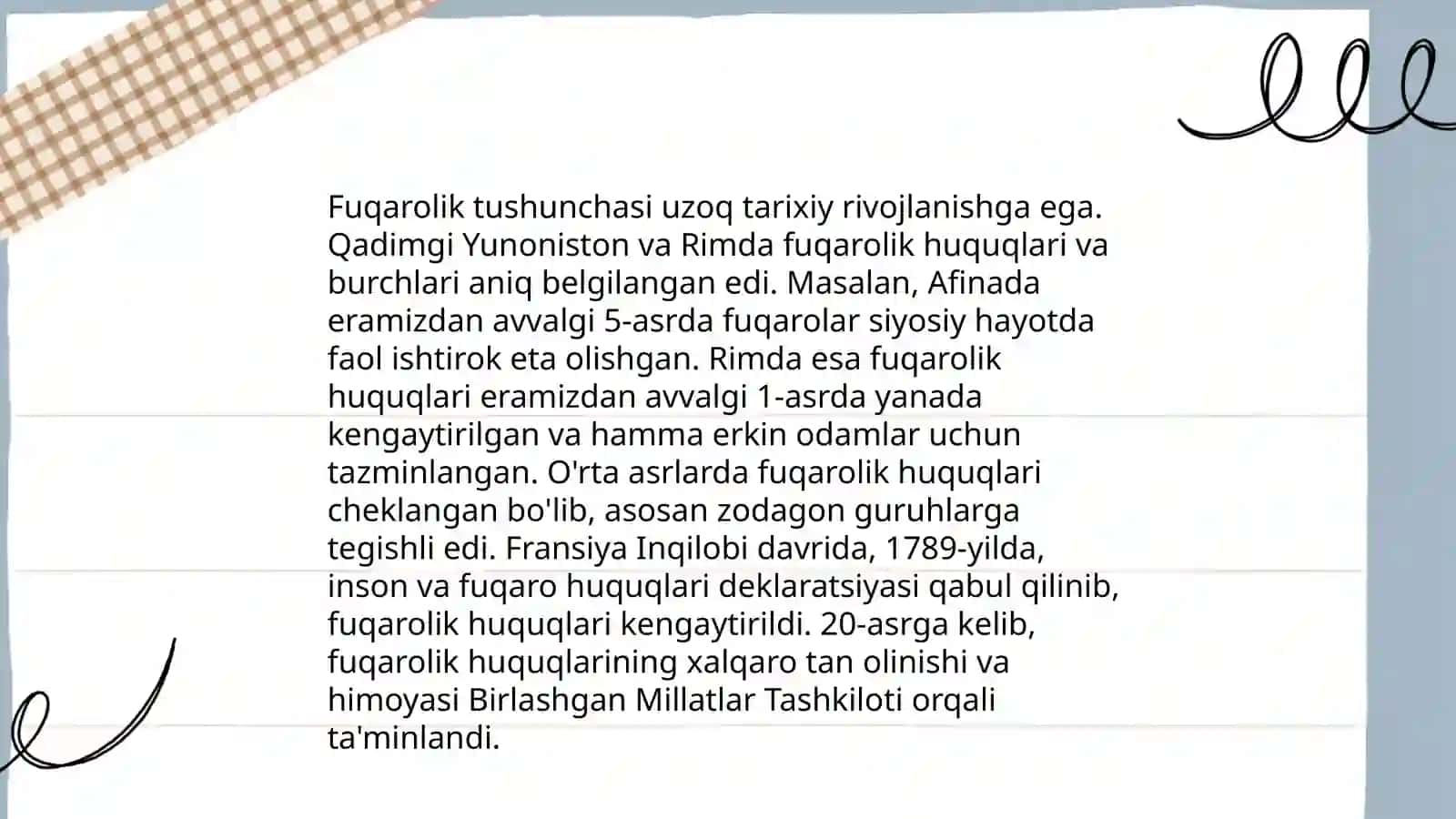 Fuqarolik Tushunchasi va Ung Asoslari 4