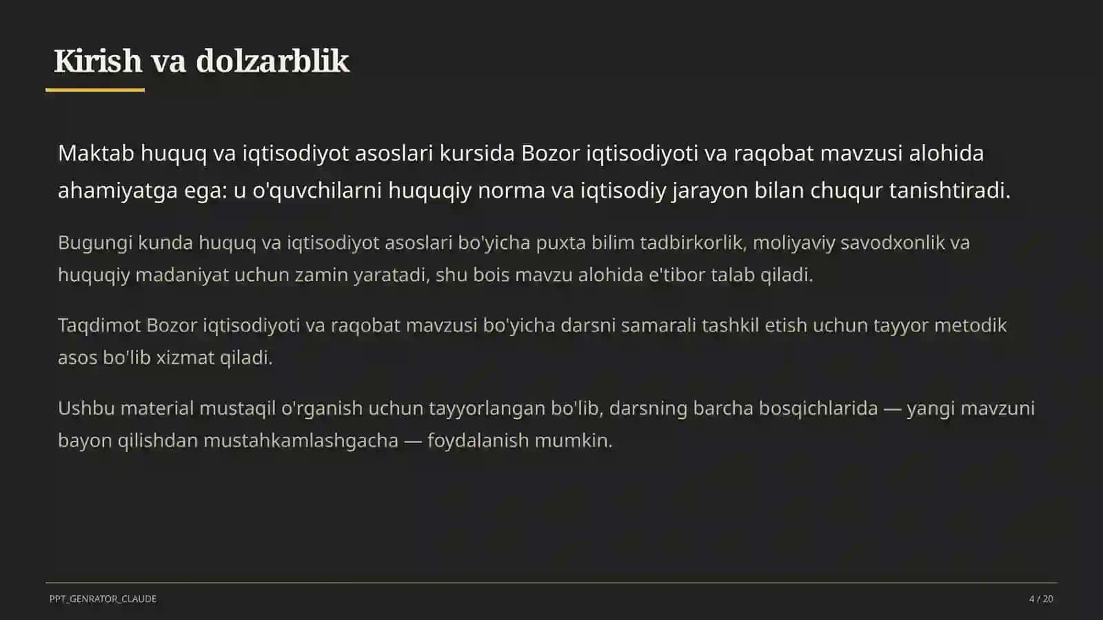 Huquq va iqtisodiyot asoslari (9–11) 4