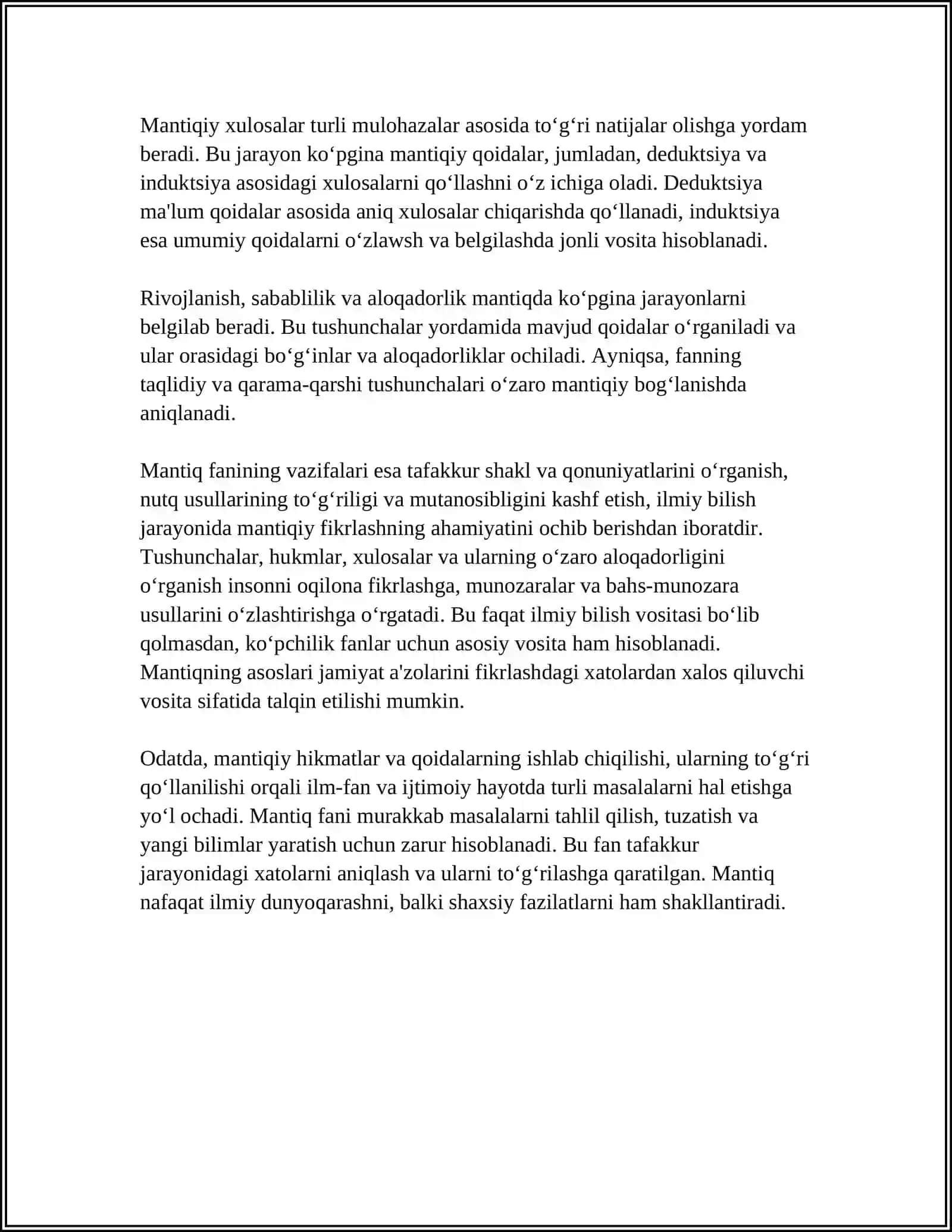 MANTIQ FANINING PEREDMENTI VA FANNING ASOSIY VAZIFALARI 4